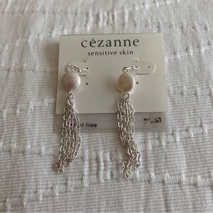 Cezanne Silver Earrings